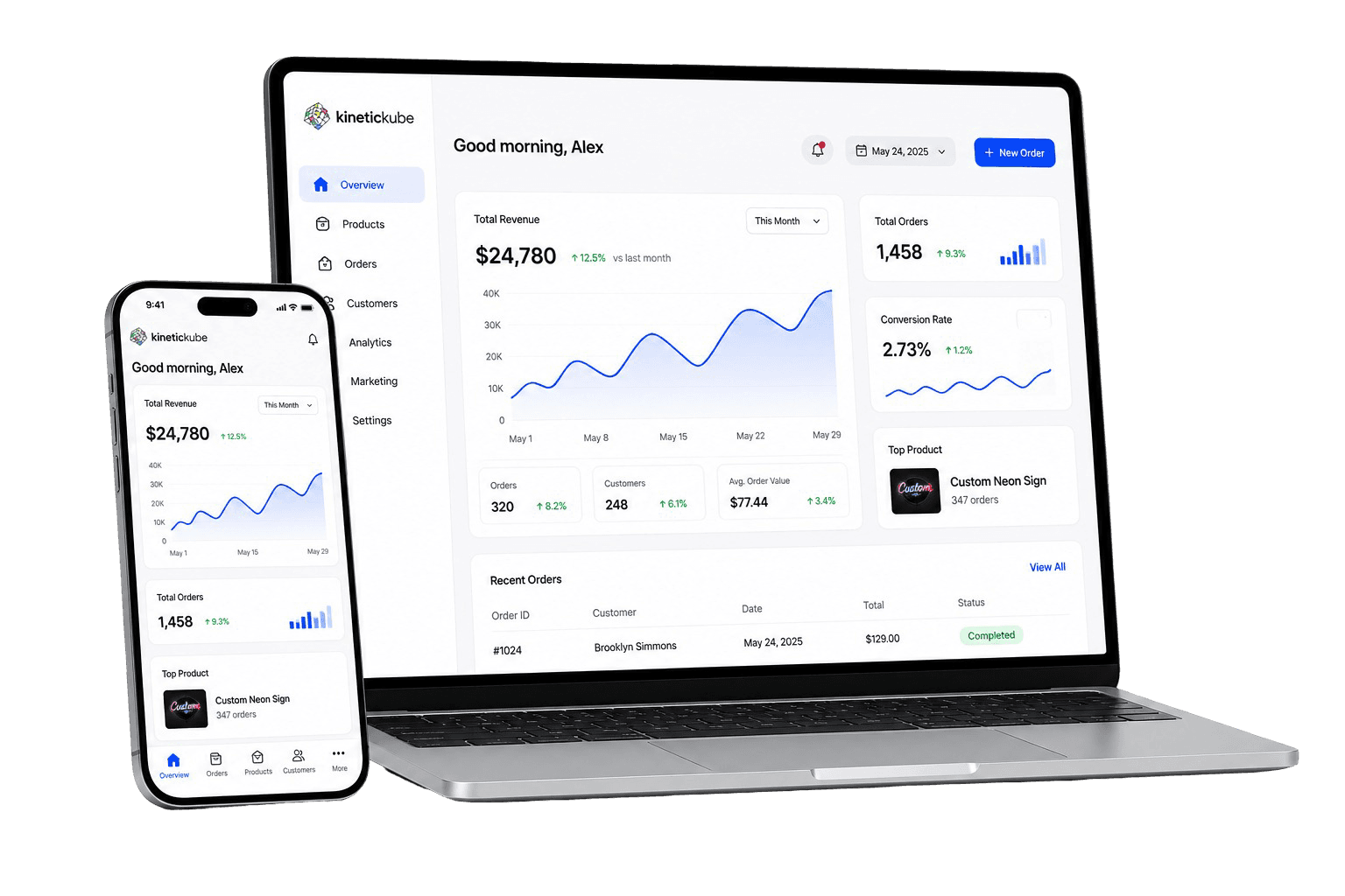 Kinetic Kube solutions overview